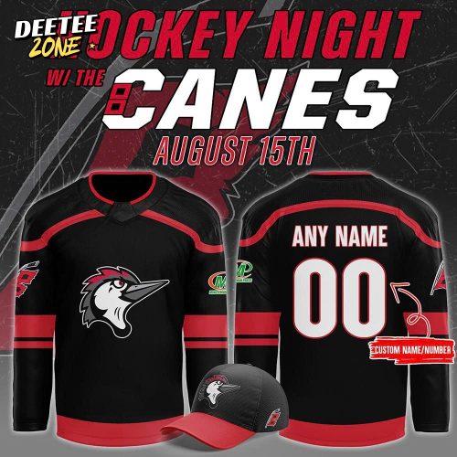 Fayetteville Woodpeckers Hockey Night With The Canes 2025 Jersey