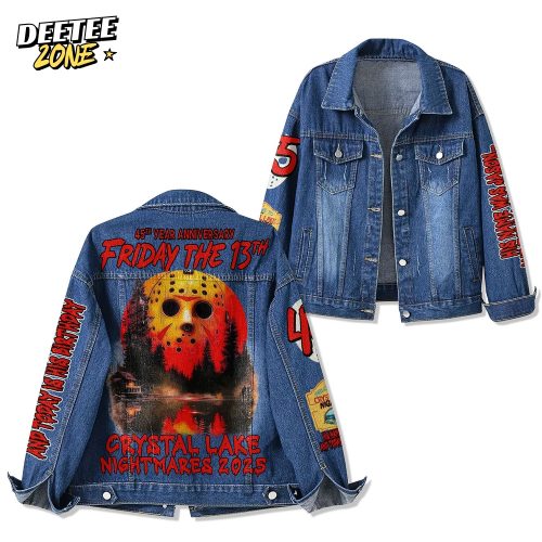 Friday The 13th 45th Anniversary Denim Jacket
