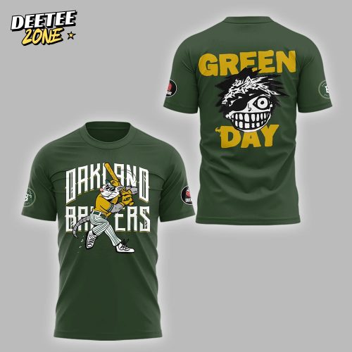 Green Day x Oakland Ballers Limited Edition Shirt 2025