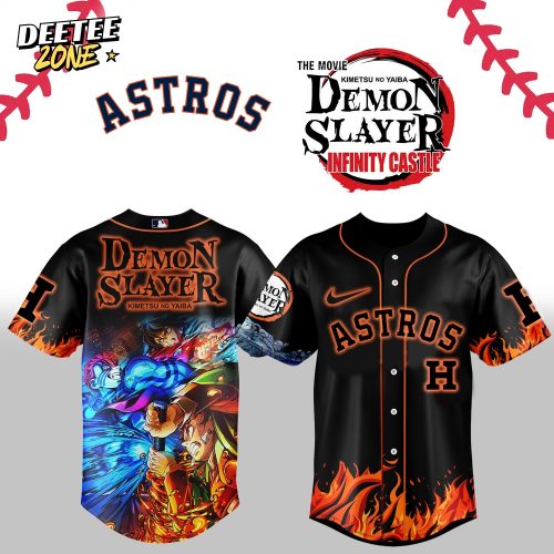 Houston Astros x Demon Slayer Infinity Castle Jersey 2025