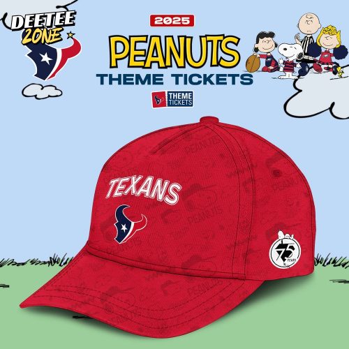 Houston Texans x Peanuts Limited Edition 2025 Hoodie Set