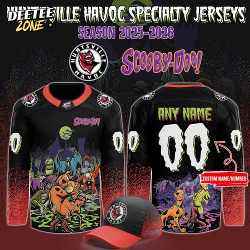 Huntsville Havoc x ScooBy-Doo Night 2025 Hockey Jersey