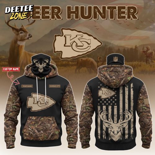 Kansas City Chiefs x Deer Hunting New 2025 Hoodie