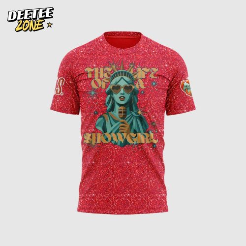 Kansas City Chiefs x Taylor Swift The Life of a Showgirl Shirt