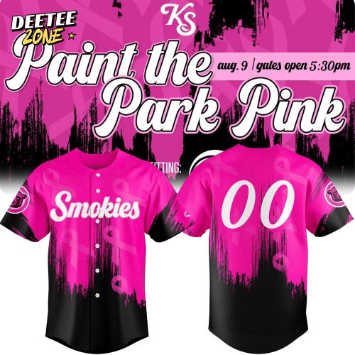 Knoxville Paint the Park Pink Specialty Jerseys