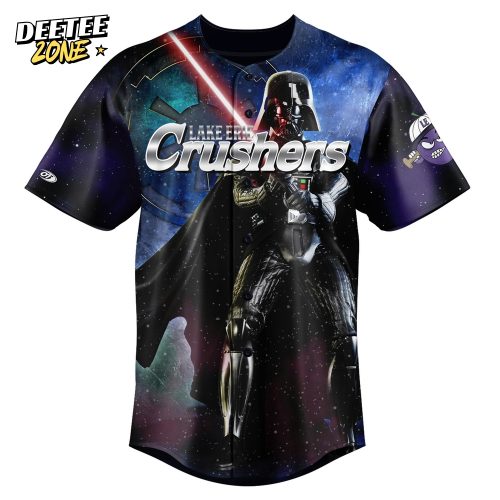 Lake Erie Crushers x Star Wars Night Baseball Jersey 2025