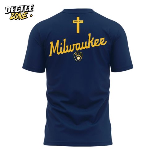 Limited Edition 2025 Jesus Won Milwaukee Brewers T-Shirt