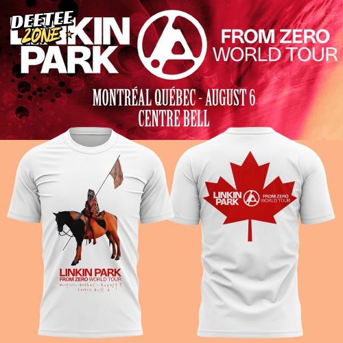 Linkin Park From Zero World Tour Centre Bell Shirt