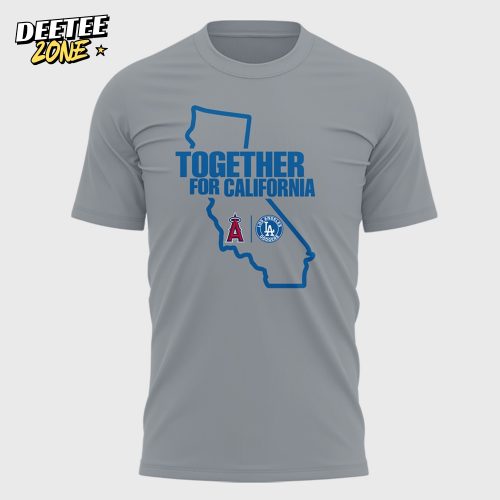Los Angeles Dodgers Together For California Shirt 2025