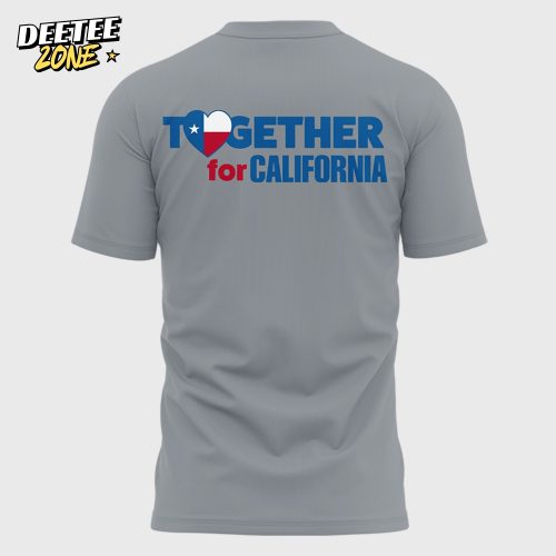 Los Angeles Dodgers Together For California Shirt 2025