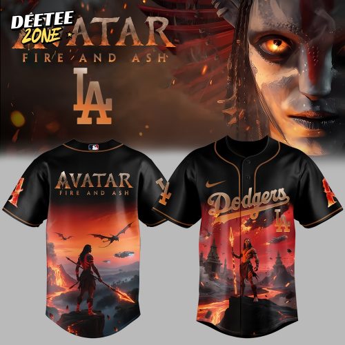 Los Angeles Dodgers x Avatar Fire And Ash Jersey 2025