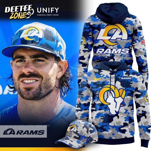 Los Angeles Rams Military Day 2025 Limited Hoodie, Cap