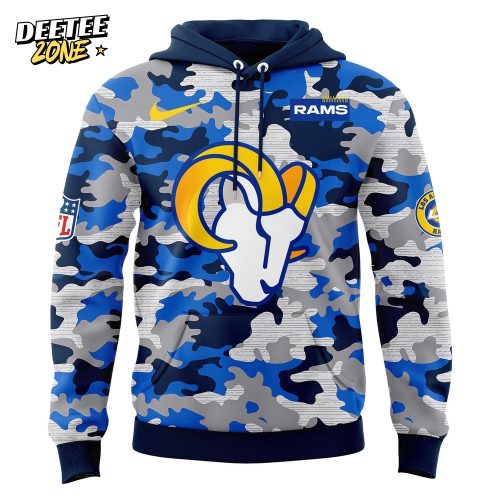 Los Angeles Rams Military Day 2025 Limited Hoodie, Cap