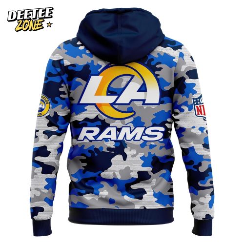 Los Angeles Rams Military Day 2025 Limited Hoodie, Cap