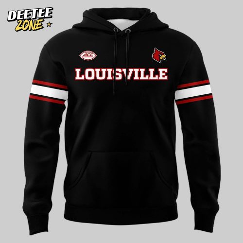 Louisville Cardinals Strategy Throwback Present Logo Hoodie 2025