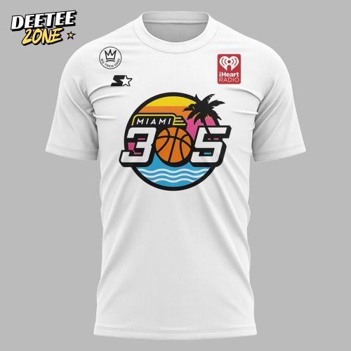 Miami 305 Champions Big3 2025 White Shirt