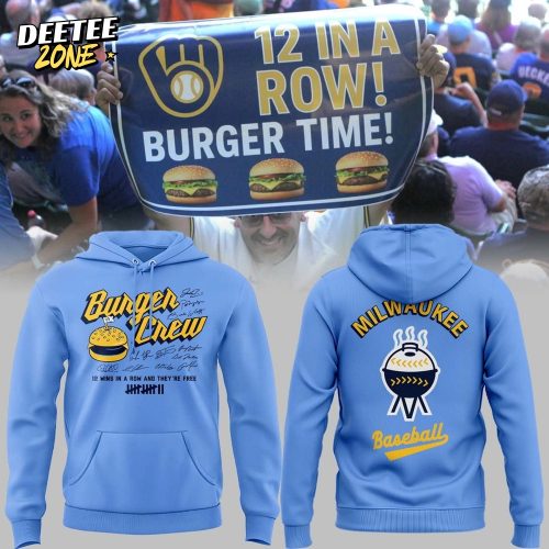 Milwaukee Brewers x Burger Crew Limited Edition Hoodie Set