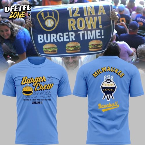 Milwaukee Brewers x Burger Crew Limited Edition Shirt
