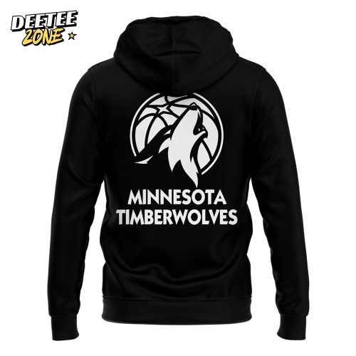 Minnesota Timberwolves Jaden McDaniels Black Treacherous Hoodie