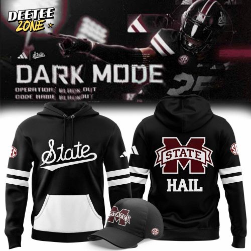 Mississippi State Football Out of the Darkness 2025 Hoodie, Cap