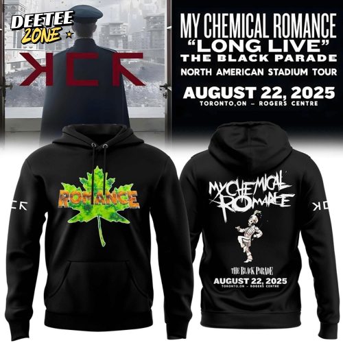 My Chemical Romance 2025 Tour Toronto “The Black Parade” Hoodie