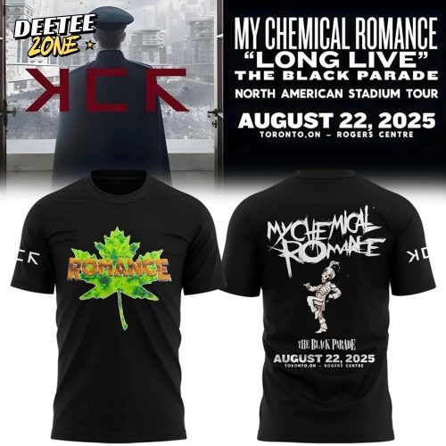 My Chemical Romance 2025 Tour Toronto “The Black Parade” T-Shirt