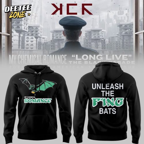 My Chemical Romance Tour 2025 x Philadelphia Black Hoodie Set