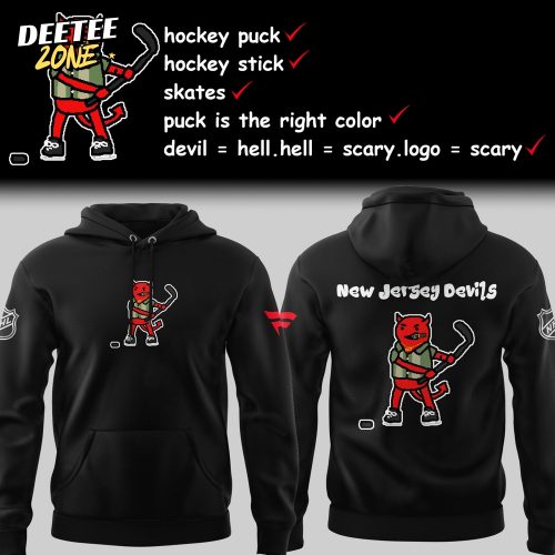 New Jersey Devils Special New Logo Hoodie – Black
