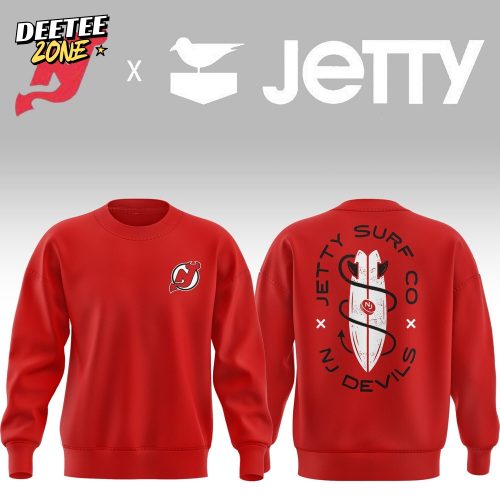 New Jersey Devils x Jetty Special Sweatshirt – Red