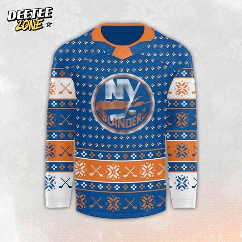 New York Islanders 2025 Home for the Holiday Custom Hockey Jersey