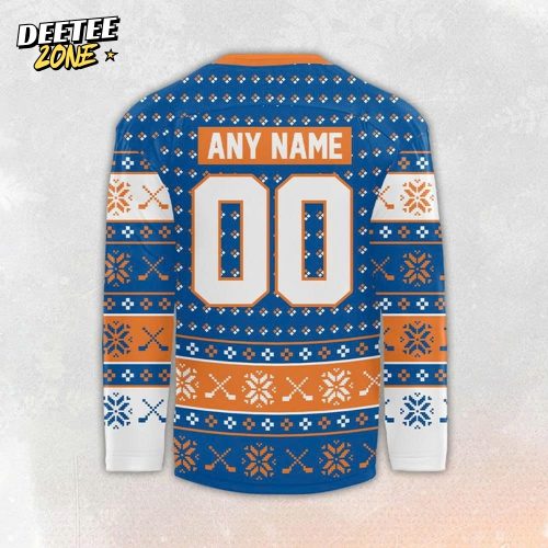 New York Islanders 2025 Home for the Holiday Custom Hockey Jersey