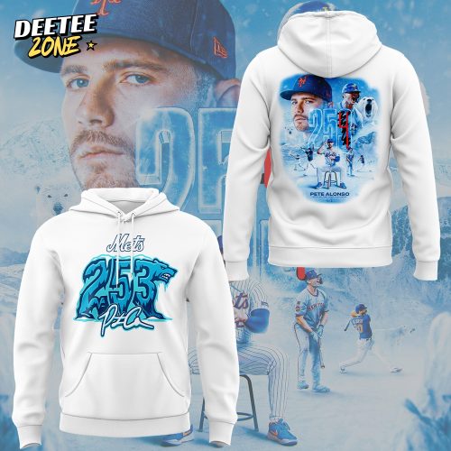 New York Mets Pete Alonso 253rd Career Home Run Special Hoodie Set