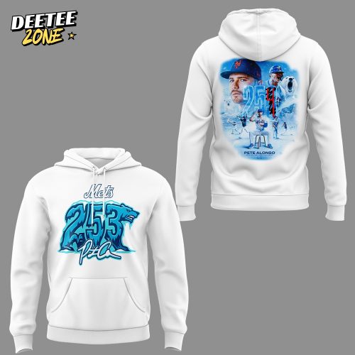 New York Mets Pete Alonso 253rd Career Home Run Special Hoodie Set