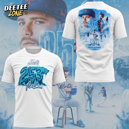 New York Mets Pete Alonso 253rd Career Home Run Special Shirt