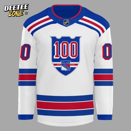 New York Rangers 100 Years “As One” Hockey Jersey – White