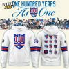 New York Rangers 100 Years “As One” Hoodie – Blue