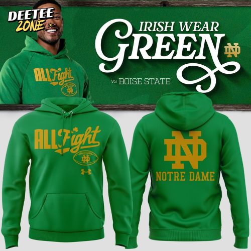 Notre Dame Football Irish Wear Green Limited Edition 2025 Hoodie