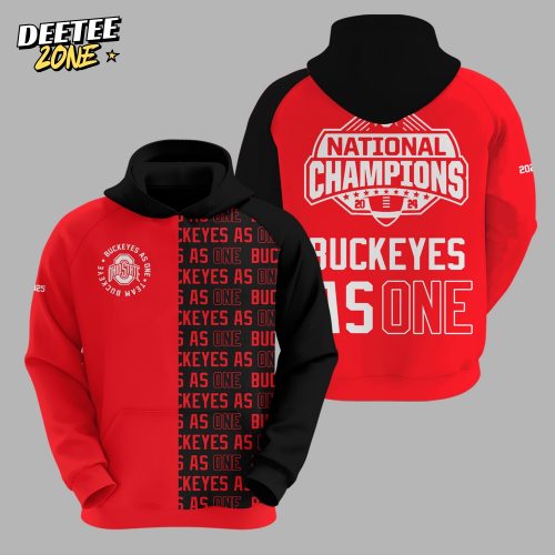 Ohio State Buckeyes As One Special Hoodie