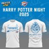Oklahoma City Thunder x Harry Potter Night Blue Shirt 2025