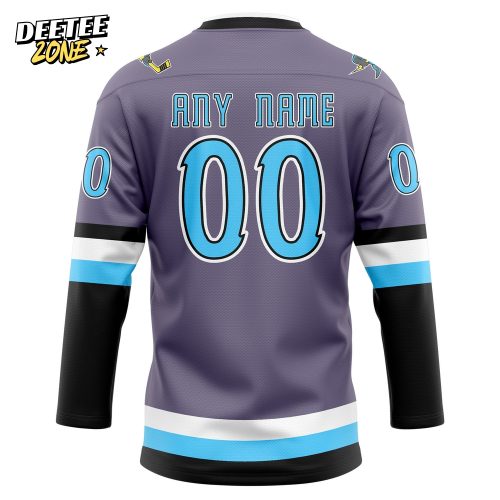 Quad City Storm Professional Special Grey Hockey Jersey