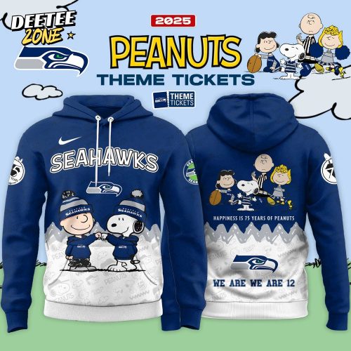 Seattle Seahawks x Peanuts Limited Edition 2025 Hoodie Set