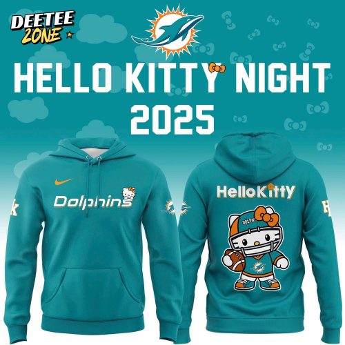 Special New Dolphins x Hello Kitty Hoodie
