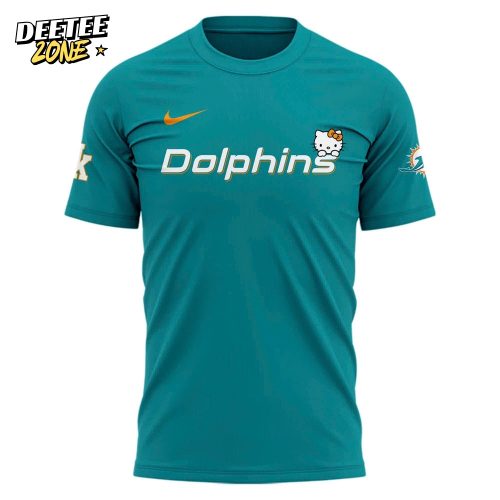 Special New Dolphins x Hello Kitty Tshirt 2025