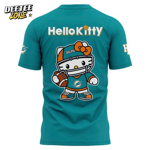Special New Dolphins x Hello Kitty Tshirt 2025