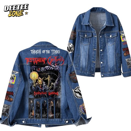 Testament Band Denim Jacket