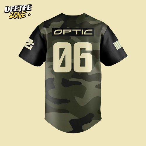 Texas Rangers x Optic Gaming Night Custom Jersey 2025
