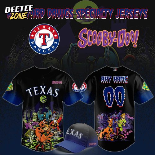 Texas Rangers x ScooBy-Doo Night 2025 Jersey