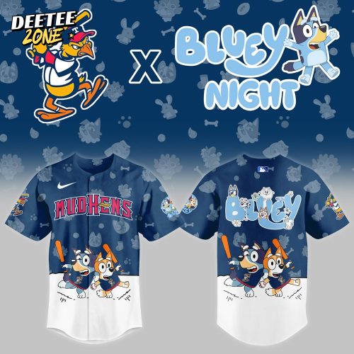 Toledo Mud Hens x Bluey Night Limited Jersey 2025