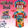 Augusta GreenJackets x Grateful Dead Night Baseball Jersey