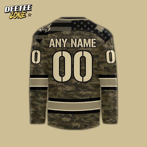 Topeka Scarecrows x Military Appreciation Day Night 2025 Hockey Jersey